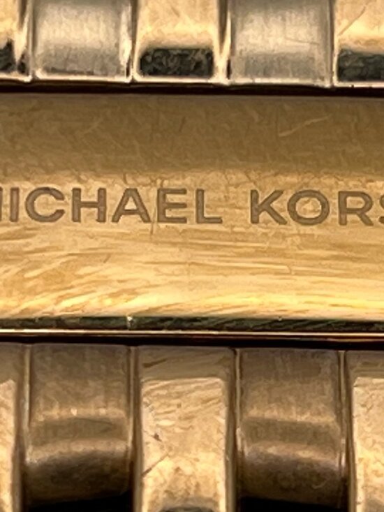 Michael Kors Unisex Watch MK5425 Chronograph Rose Gold Tone Extra Links Worki main image 9